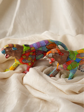 Exclusive Gond Art Tiger Curios - Forest Wanderer (Set of 2)
