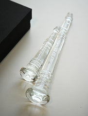 Fine Crystal Glass Musical Instruments - Swar Set (Set of 2)