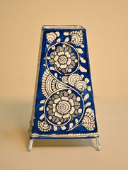 Andhra Leather Craft Lamp Shade - Neelam Puvulu