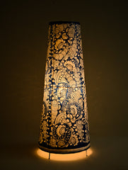Andhra Leather Craft Lamp Shade - Neelambri