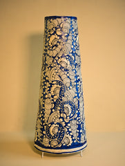 Andhra Leather Craft Lamp Shade - Neelambri