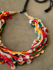 Bohemian Rhapsody Layered Jute Necklace