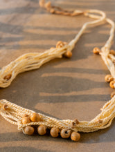 Load image into Gallery viewer, Boho Brilliance Layered Jute Necklace