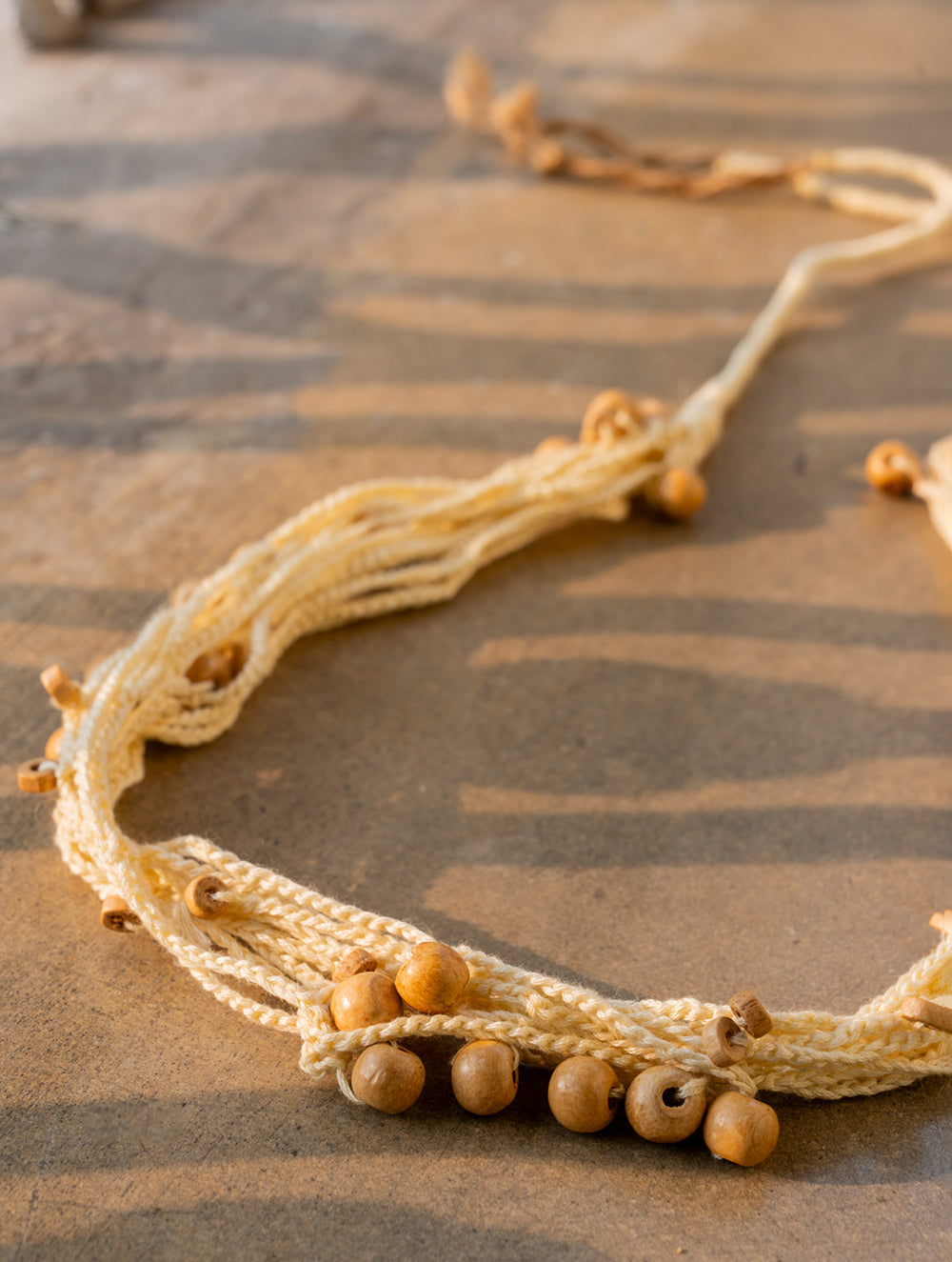 Boho Brilliance Layered Jute Necklace