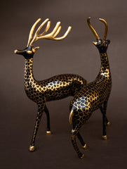 Brass Reindeer Curio