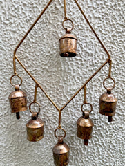 Copper Bells on a Diamond Frame