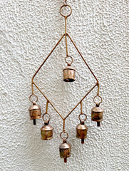 Copper Bells on a Diamond Frame