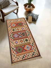 Handwoven Kilim Rug - Little Stars