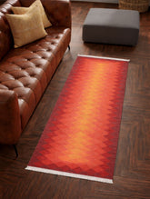 Handwoven Kilim Rug - Sunset Prism
