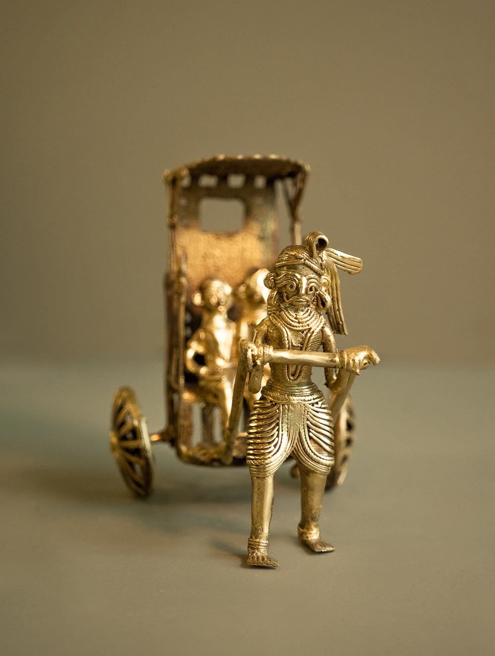 Dhokra Craft Curio - Jinrikisha