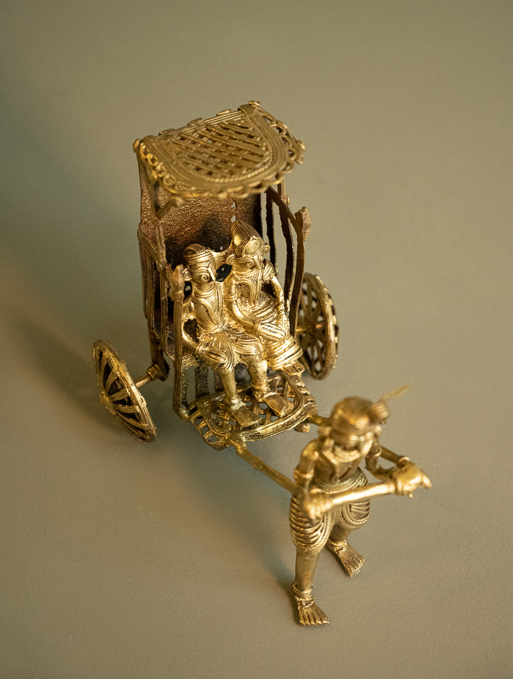 Dhokra Craft Curio - Jinrikisha