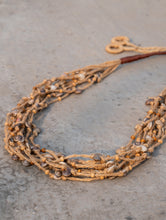 Load image into Gallery viewer, Earthen Tide Layered Jute Necklace