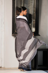 Ethnic Elegance. Handwoven Pateda Aanchu Saree - Karungani