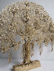 Exclusive Brass Curio - The Mahabodhi Tree (Large)