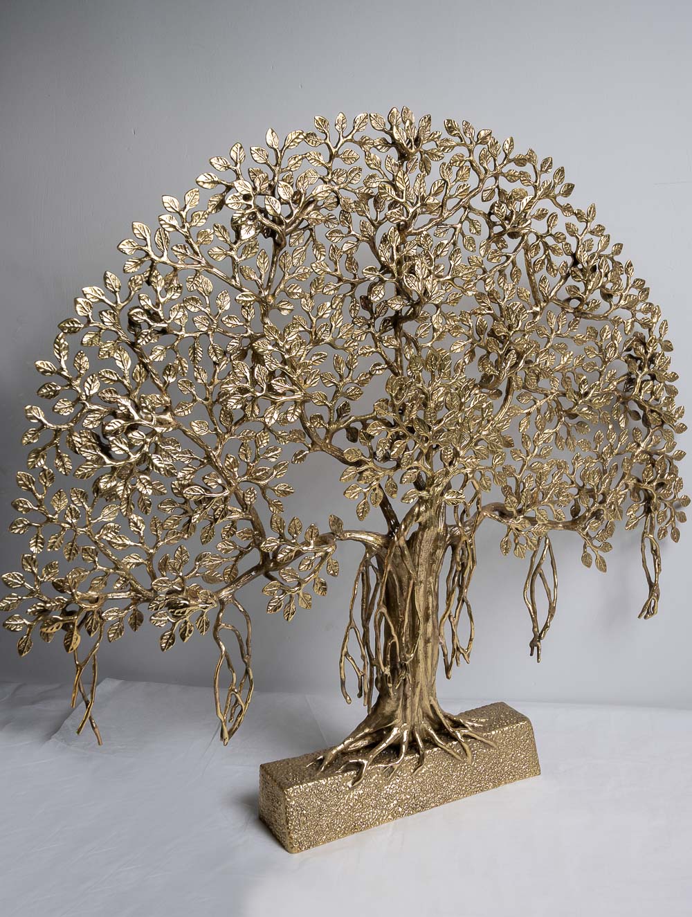 Exclusive Brass Curio - The Mahabodhi Tree (Large)