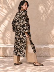 Exclusive, Authentic Kalamkari Silk Viscose Blend Loose Fit Kurta Set - Peacocks (2 pc set)