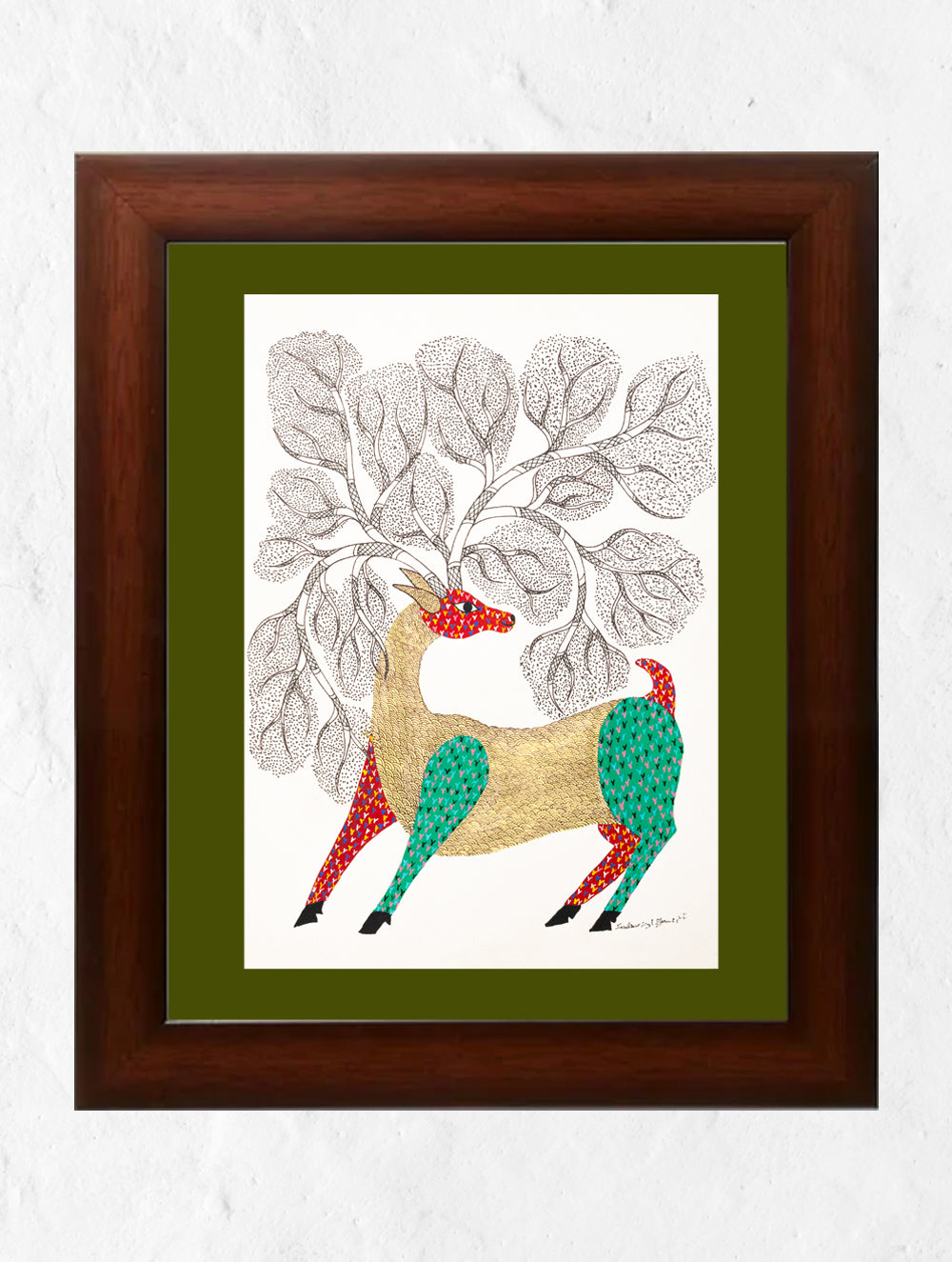 Gond Art Painting - Tree of Life