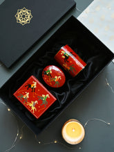The India Craft House Heritage Gift Hamper - Kashmiri Polo Desk Set