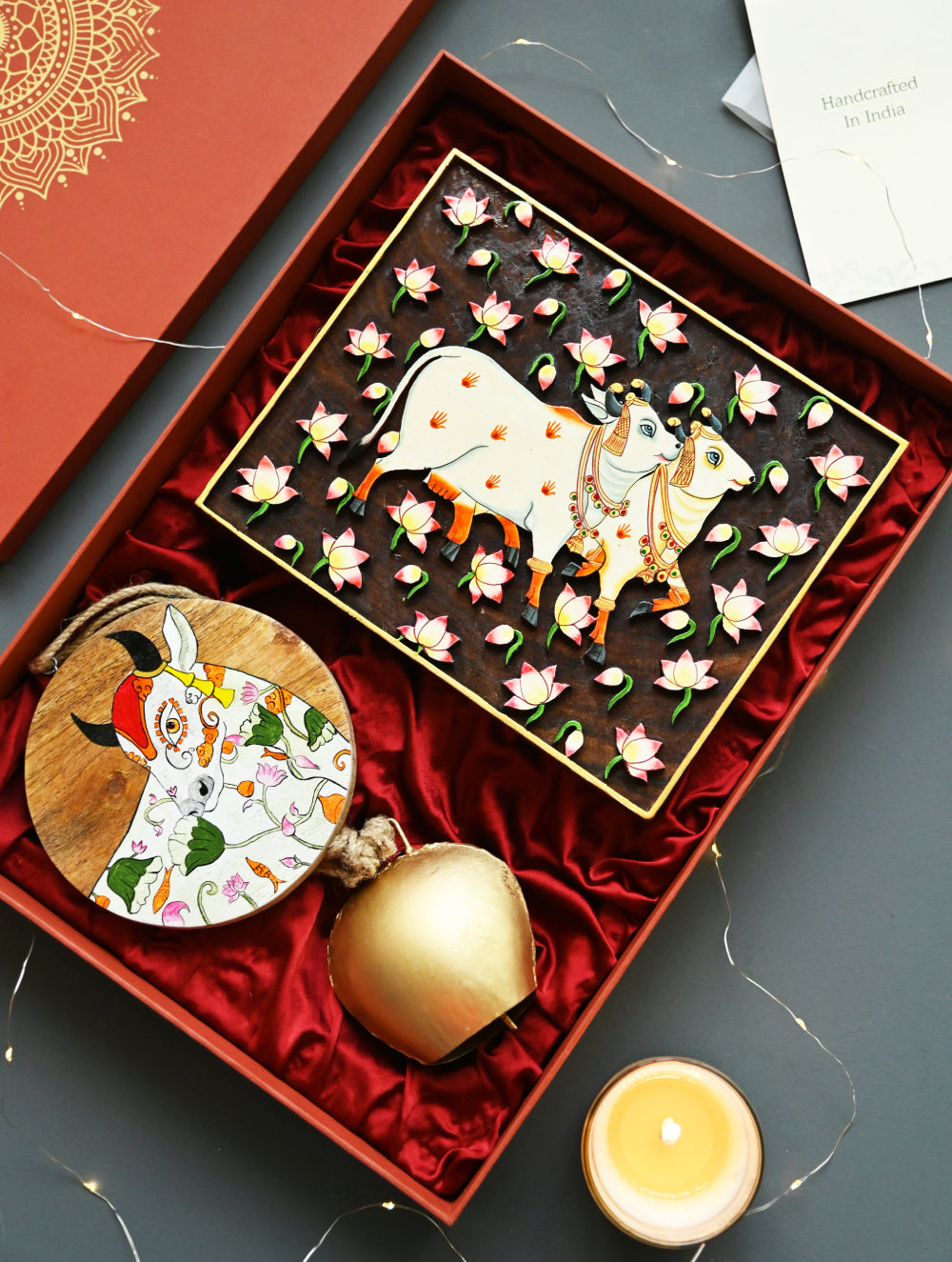 The India Craft House Heritage Gift Hamper - Pichwai Reverie
