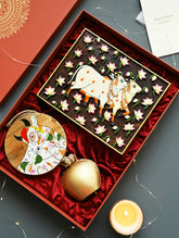 The India Craft House Heritage Gift Hamper - Pichwai Reverie