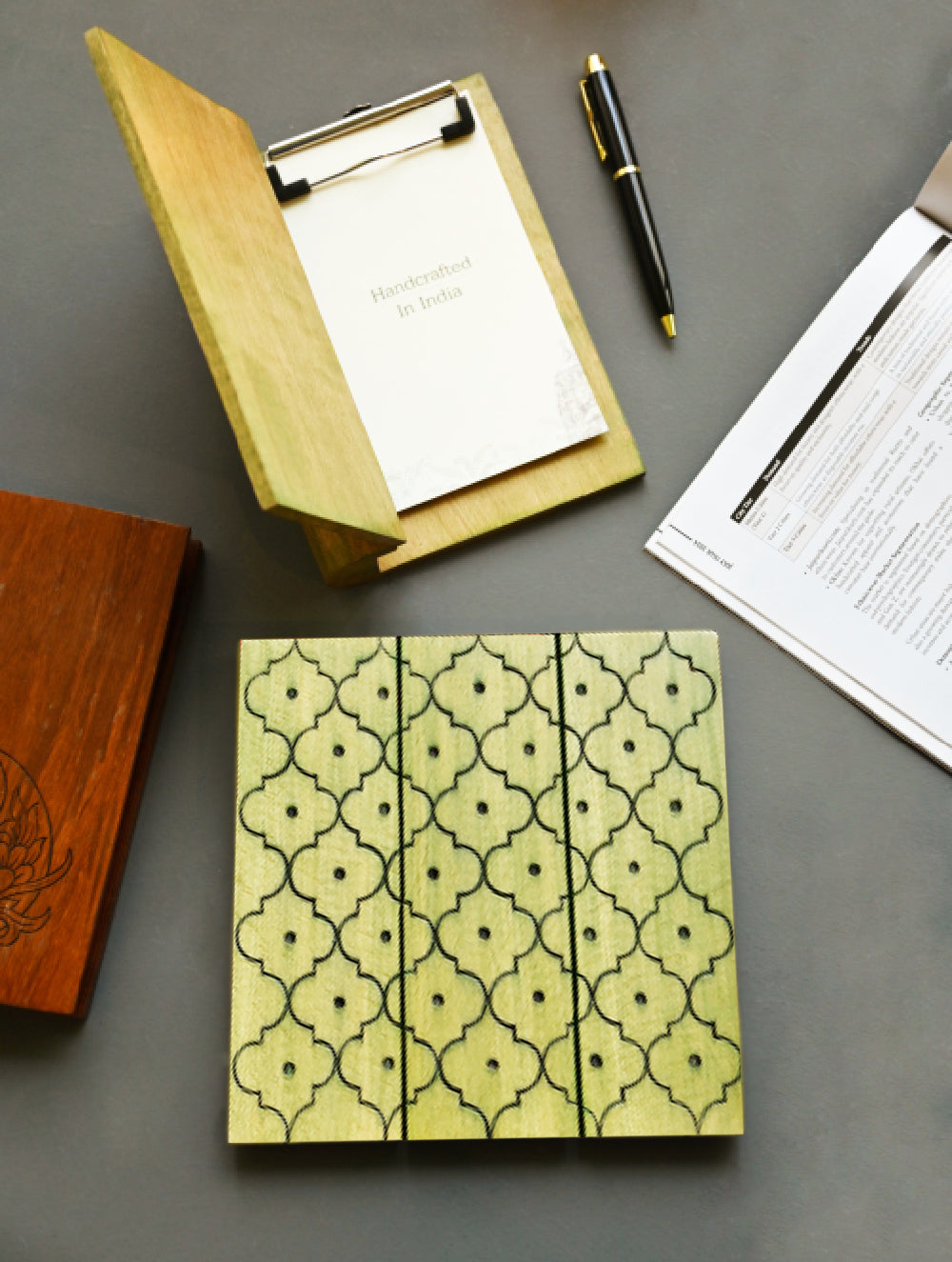 The India Craft House Heritage Gift Hamper - Medley in Green