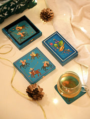 The India Craft House Heritage Gift Hamper - Kashmiri Painted Poetry