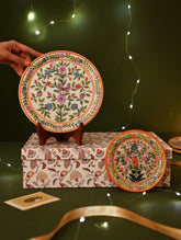 The India Craft House Heritage Gift Hamper - Marble Floral Classics