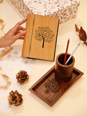 The India Craft House Heritage Gift Hamper - Wooden Desk Edit