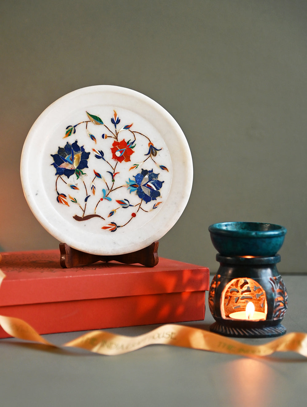 The India Craft House Heritage Gift Hamper - Inlay & Fragrance