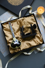 The India Craft House Heritage Gift Hamper - Music in Metal & Wood