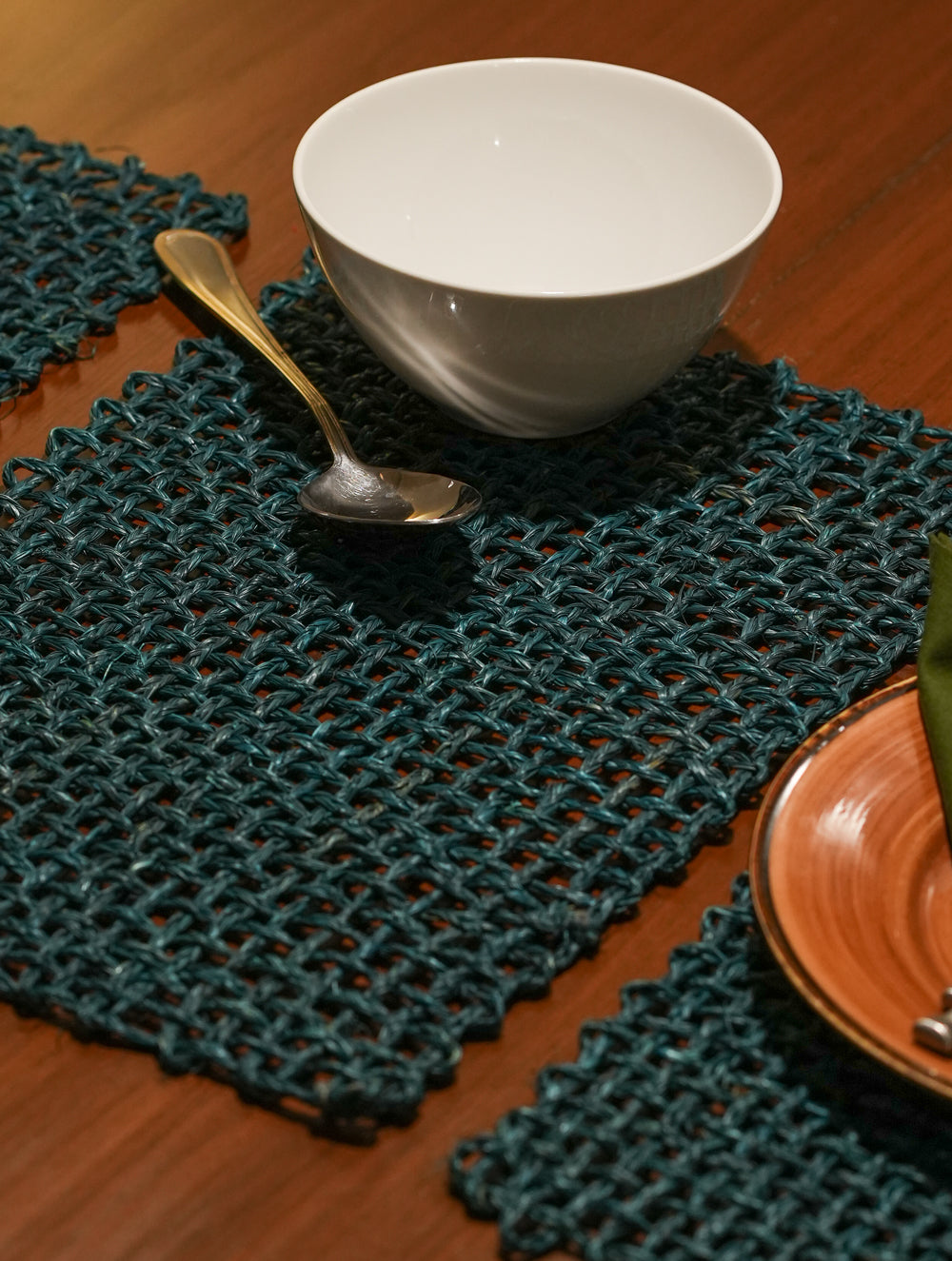 Handcrafted Sabai Grass Table Mats - (Set of 3)