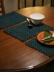 Handcrafted Sabai Grass Table Mats - (Set of 3)