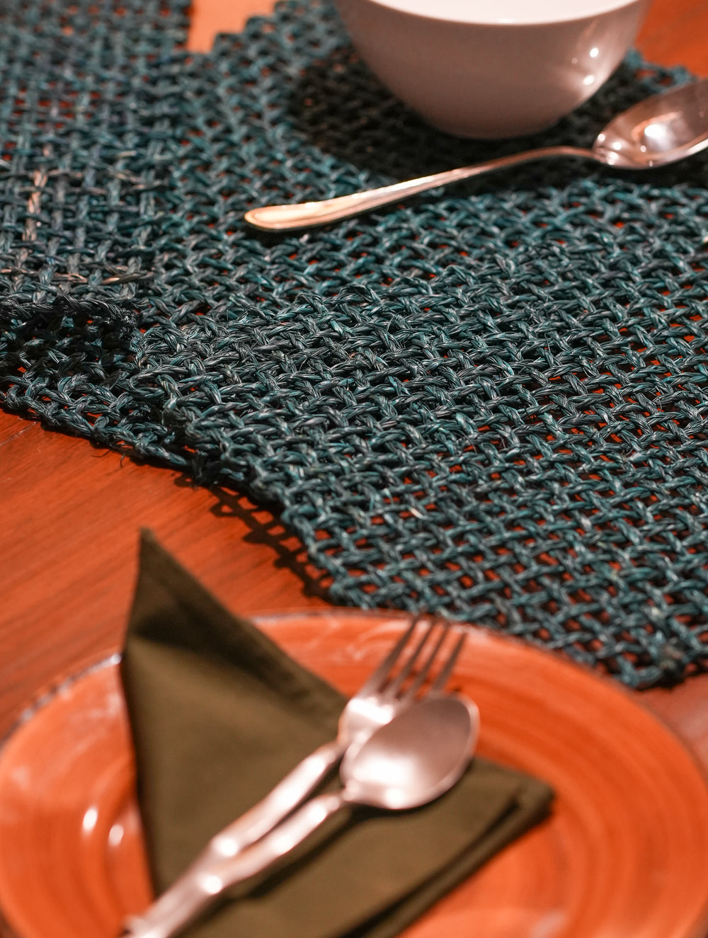 Handcrafted Sabai Grass Table Mats - (Set of 3)