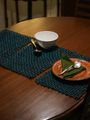 Handcrafted Sabai Grass Table Mats - (Set of 3)