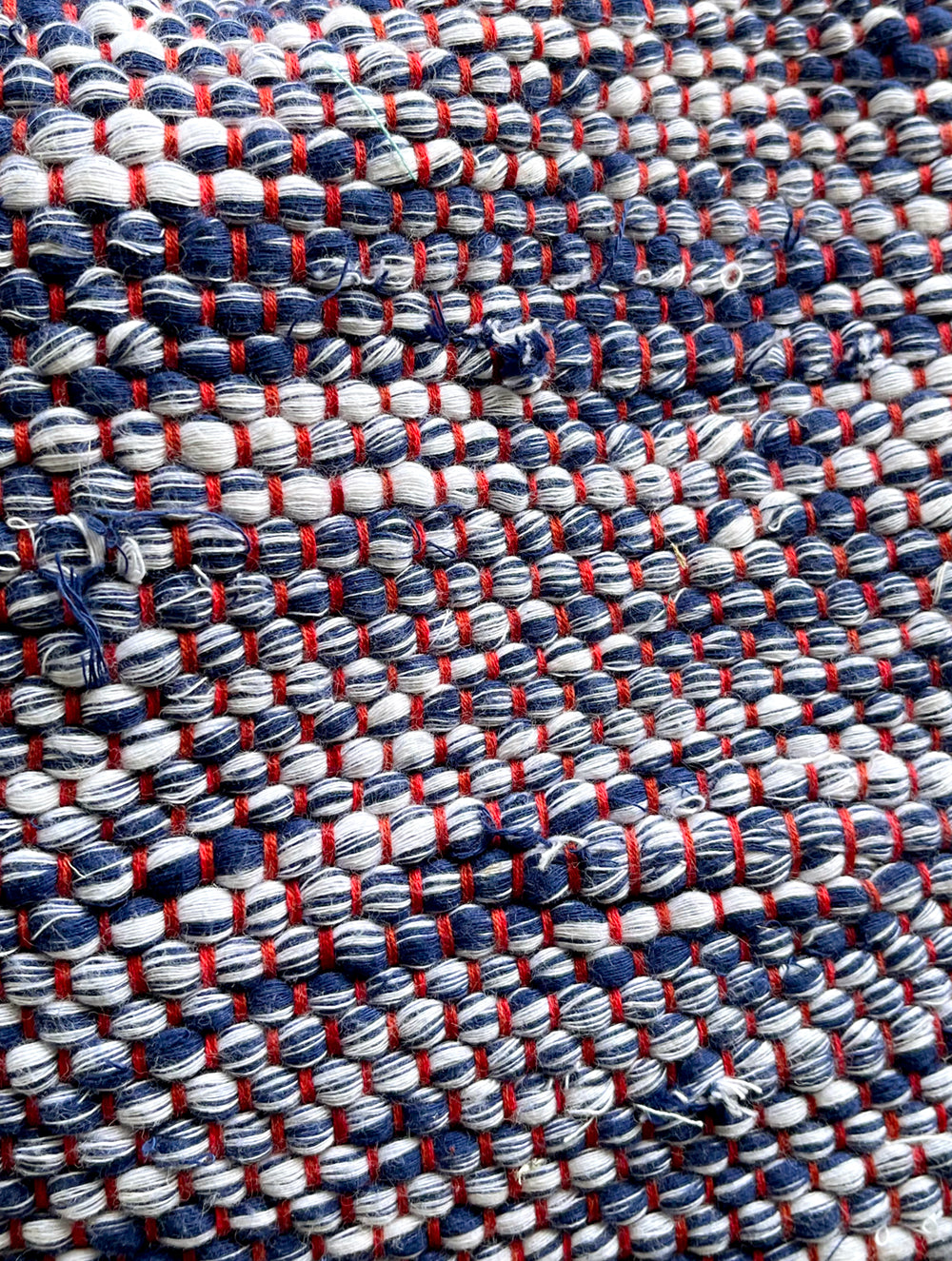 Handcrafted Jawaja Leather Tote with Patch