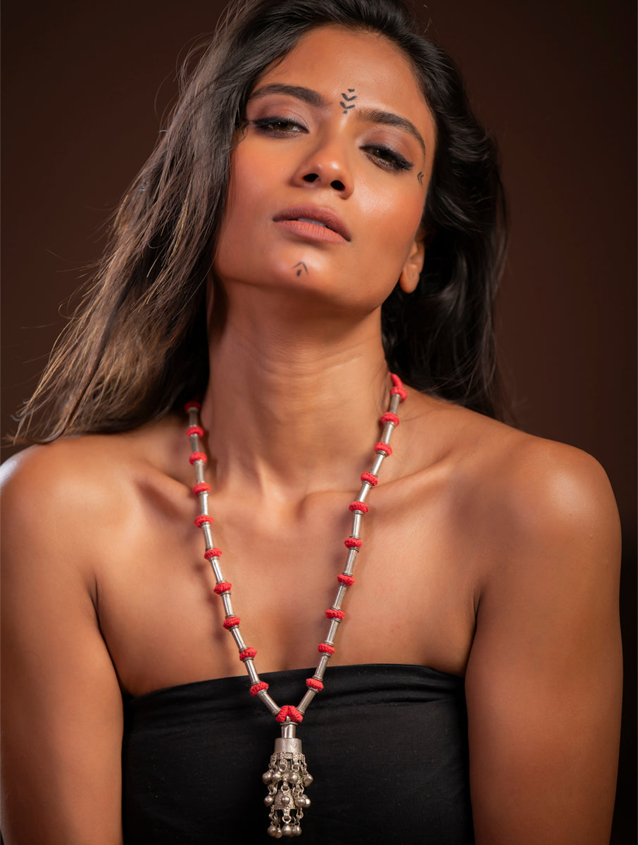 Black - Lambani Tribal Handmade Necklace main image 0