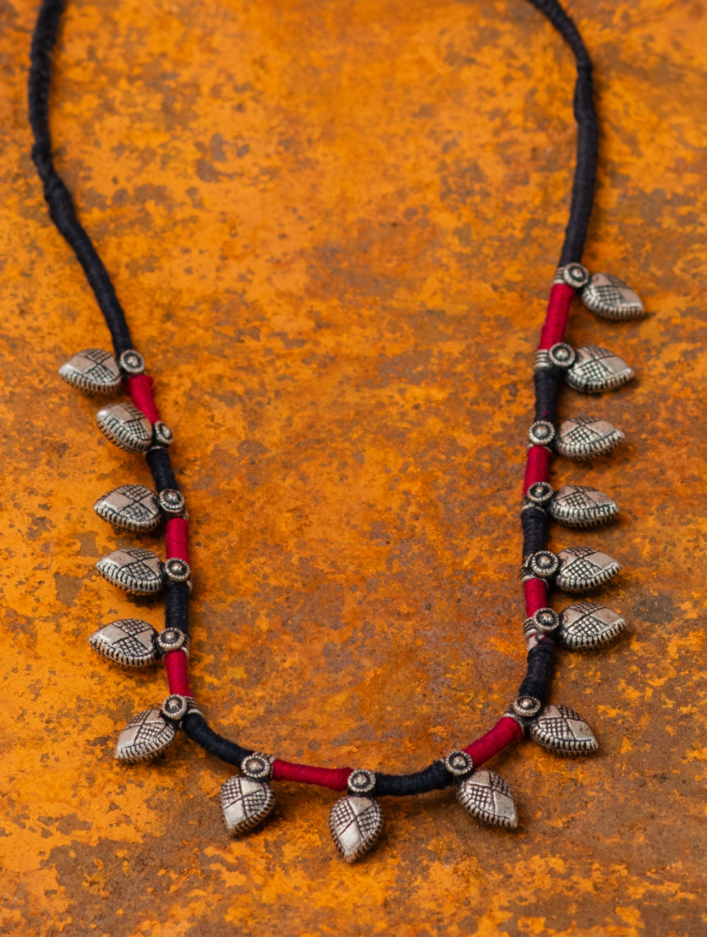 Handcrafted Lambani Tribal Craft Jewellery - Lal Chinha