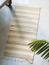 Handwoven Jawaja Small Rug - Summer Hues (3ft x 1.5ft)