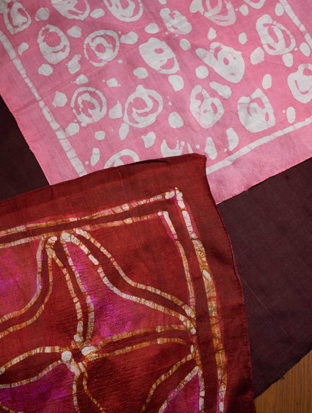 Heritage Batik Print Pocket Squares (Set of 3)