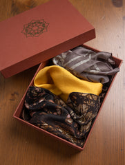 Heritage Batik Print Pocket Squares (Set of 3)