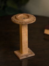 Jaali Craft Wooden Tealight Stand (Long)