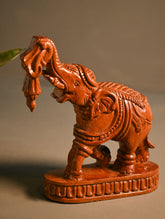Exclusive Karnataka Wood Carving Curio- Gaja Vilasa