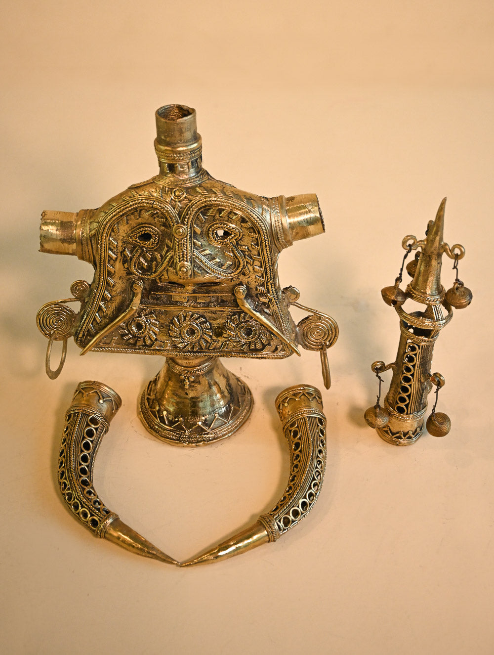 Exclusive Bastar & Dhokra Art Curio - Royal Bastar Statement Piece
