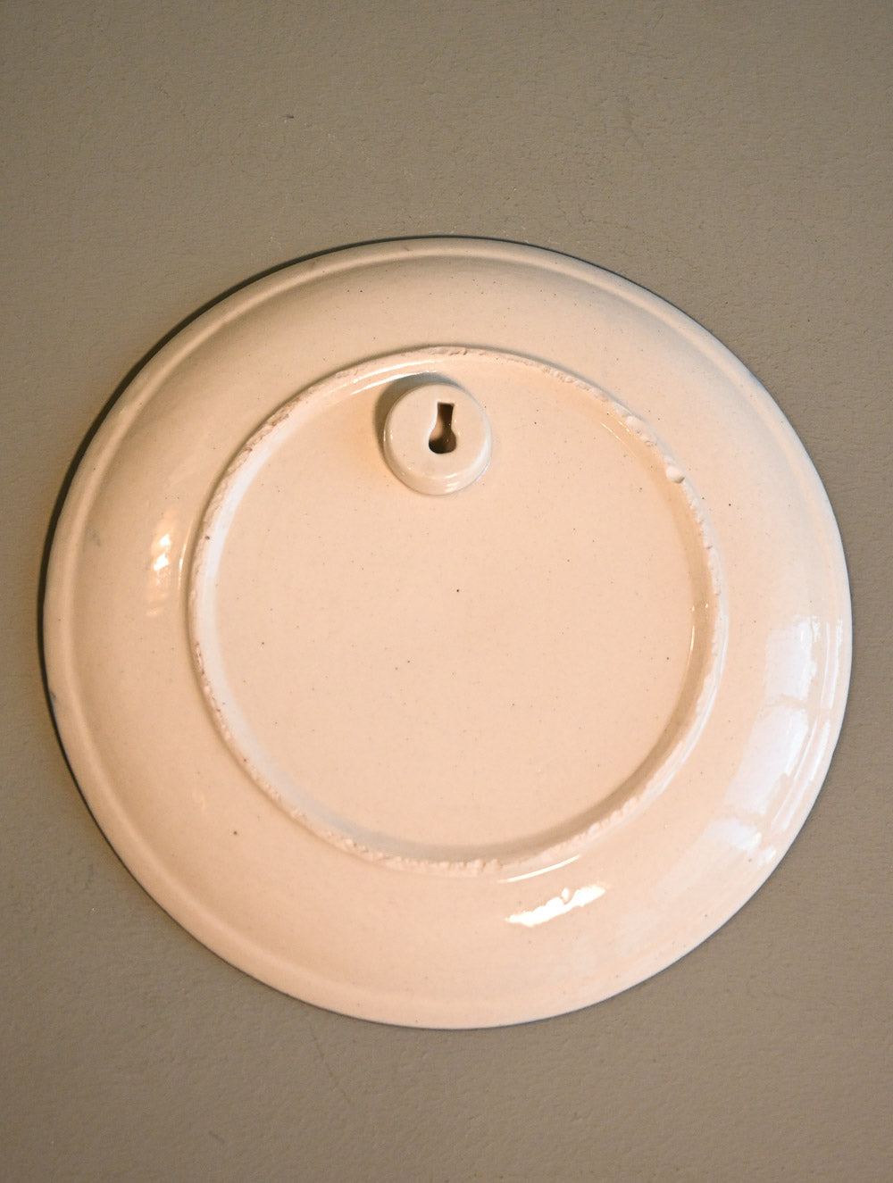 Khurja Pottery Decorative Plate - Floral Compass