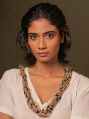 Midnight Meadow Layered Jute Necklace