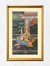 Miniature Art Painting - Nawab & Begum