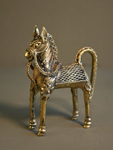 Large Dhokra Craft Curio - Ashva, The Regal Form.