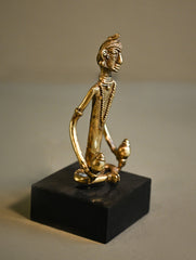 Large Dhokra Craft Curio - Nritya, The Musician