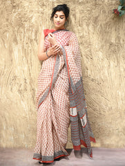 Bagru Hand Block printed Kota Doria