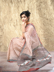 Bagru Hand Block printed Kota Doria